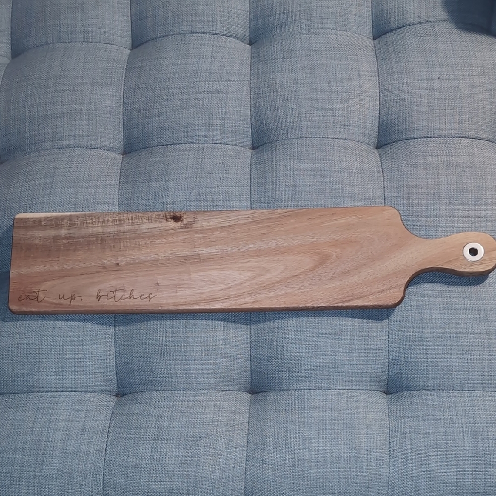 Wooden Serving Charcuterie Board with Handle